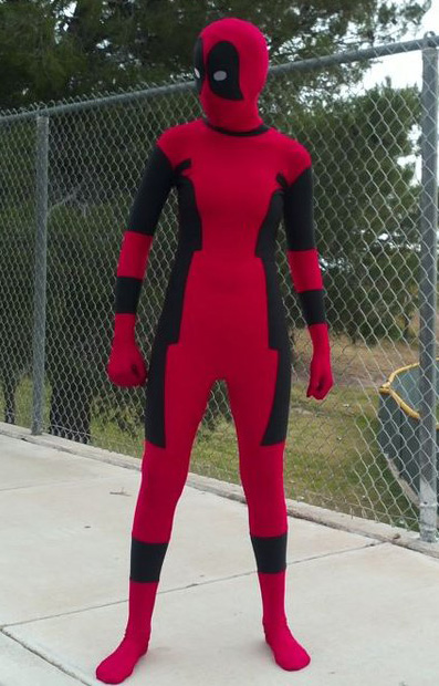 Deadpool Cosplay Costume Full Body Suit 15070241